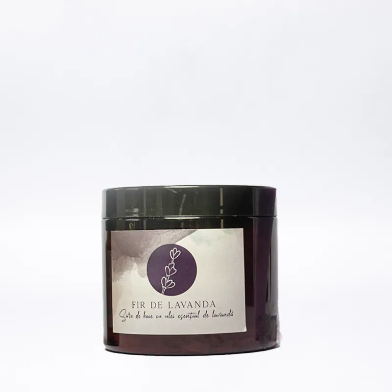 Sels de bain à l'huile de lavande