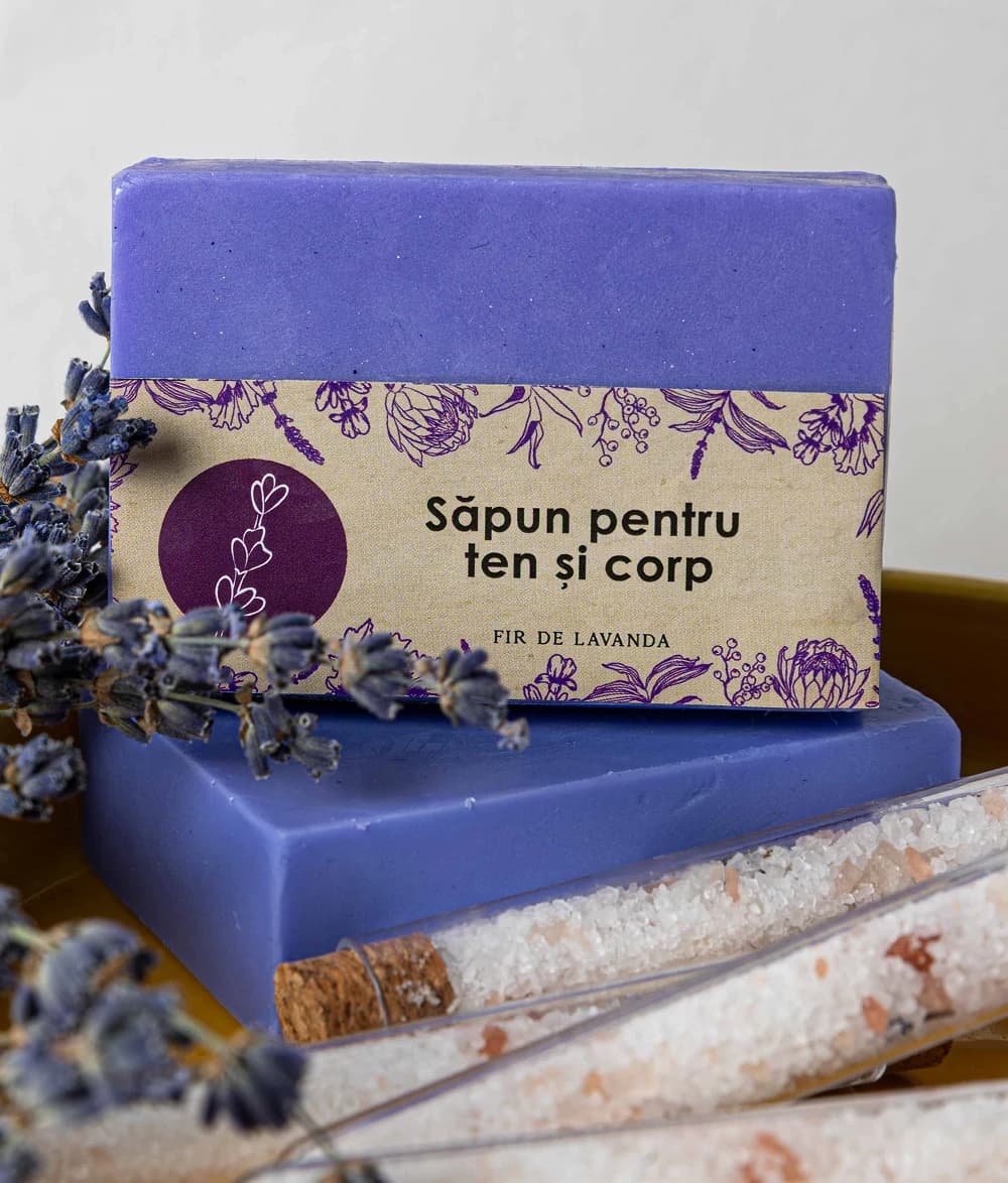 Savon à l'huile de lavande - 90 g